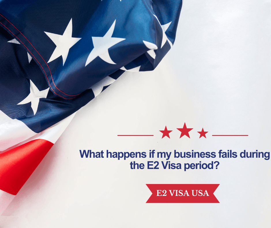  What happens if my business fails during the E2 Visa period?